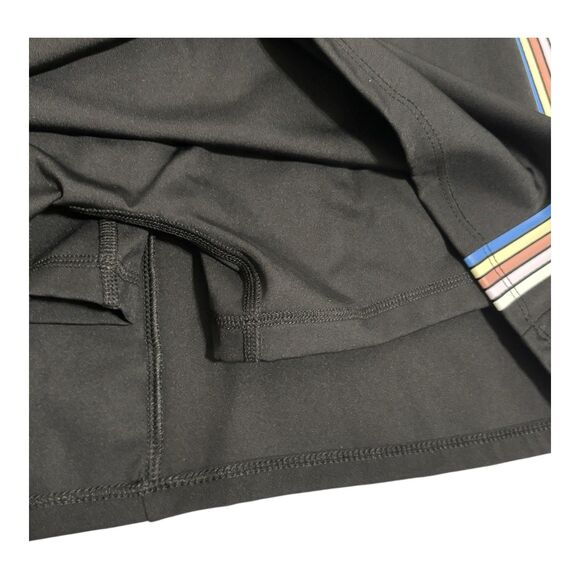 Spiritual Gangster Black Mini Dress with Striped Detail - Picture 7 of 10